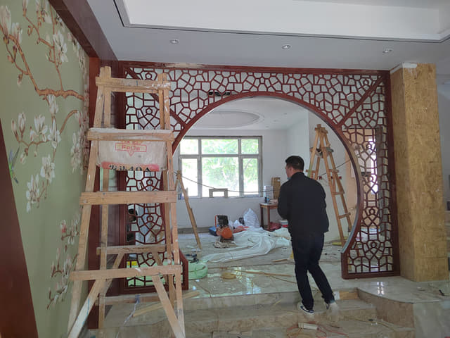 茶室施工 11实景图