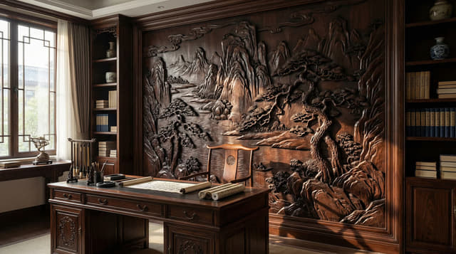 私宅木作 16实景图