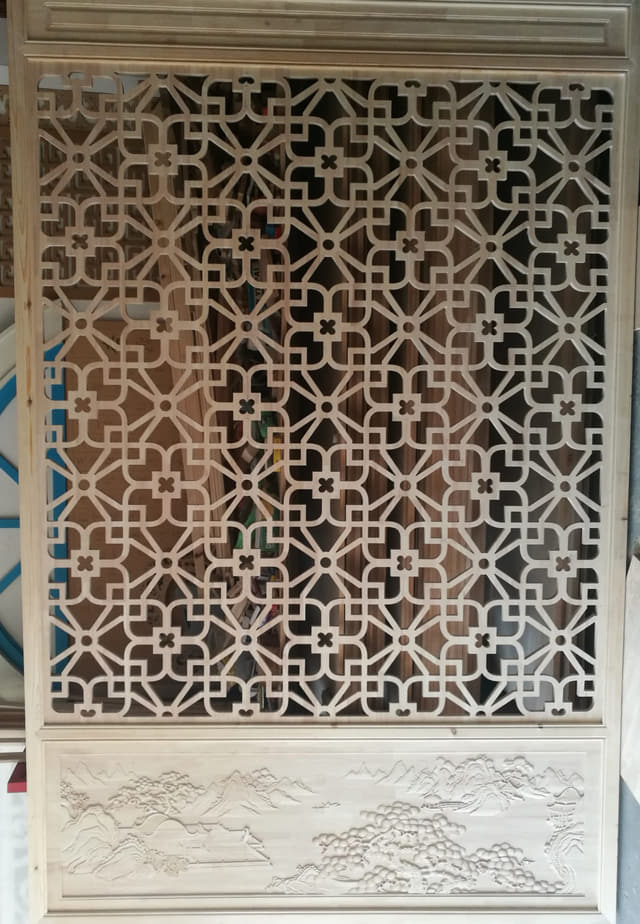 瑞狮柱头雕件侧面实拍