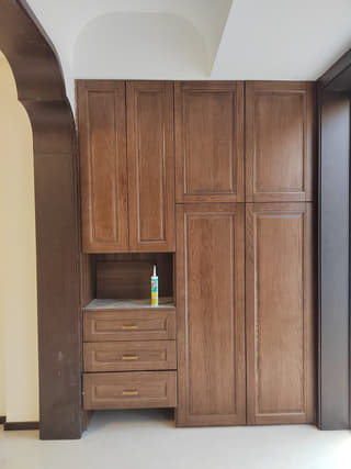 玄关衣帽柜实拍