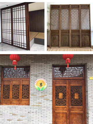 仿古门窗款式展示图拼图