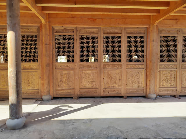 工厂实况-原木板材加工现场